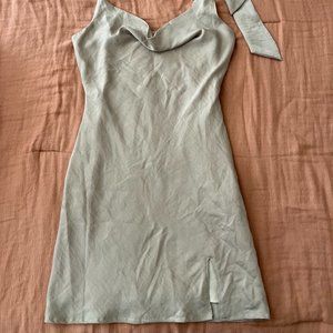 Nasty Gal Cowel Neck Mini Dress